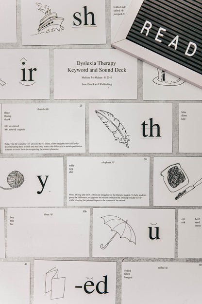IRD - Dyslexia Therapy Keyword and Sound Deck